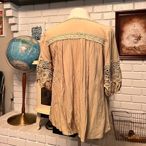 Early Medium Sage Green Blouse - Picture 2 of 7